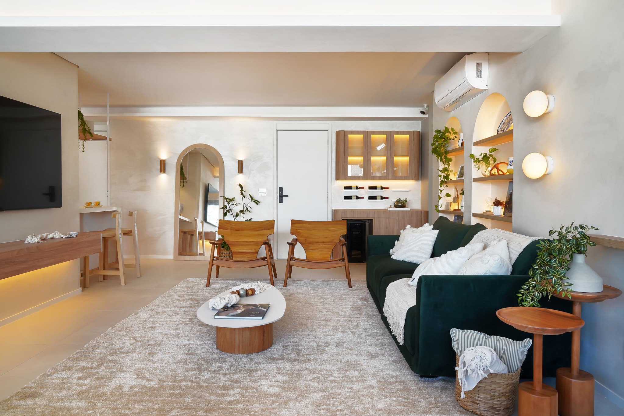 Apartamento em Moema de 130m² reformados pela Studio Side