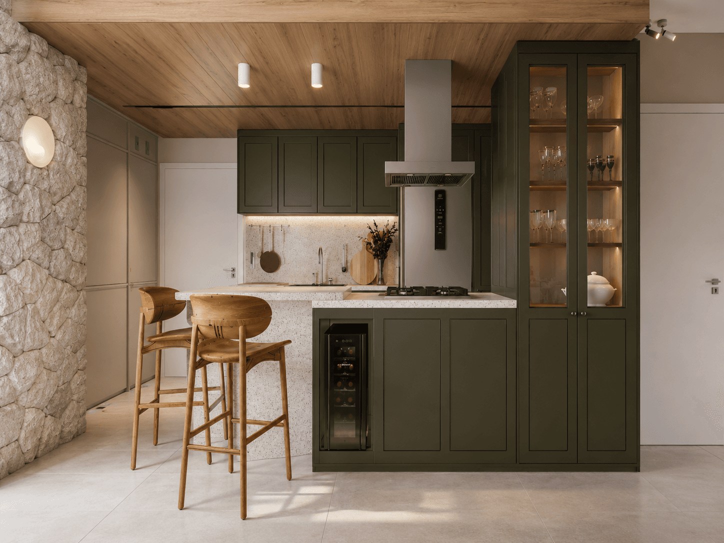Projeto de apartamento de 130m² no Brooklin