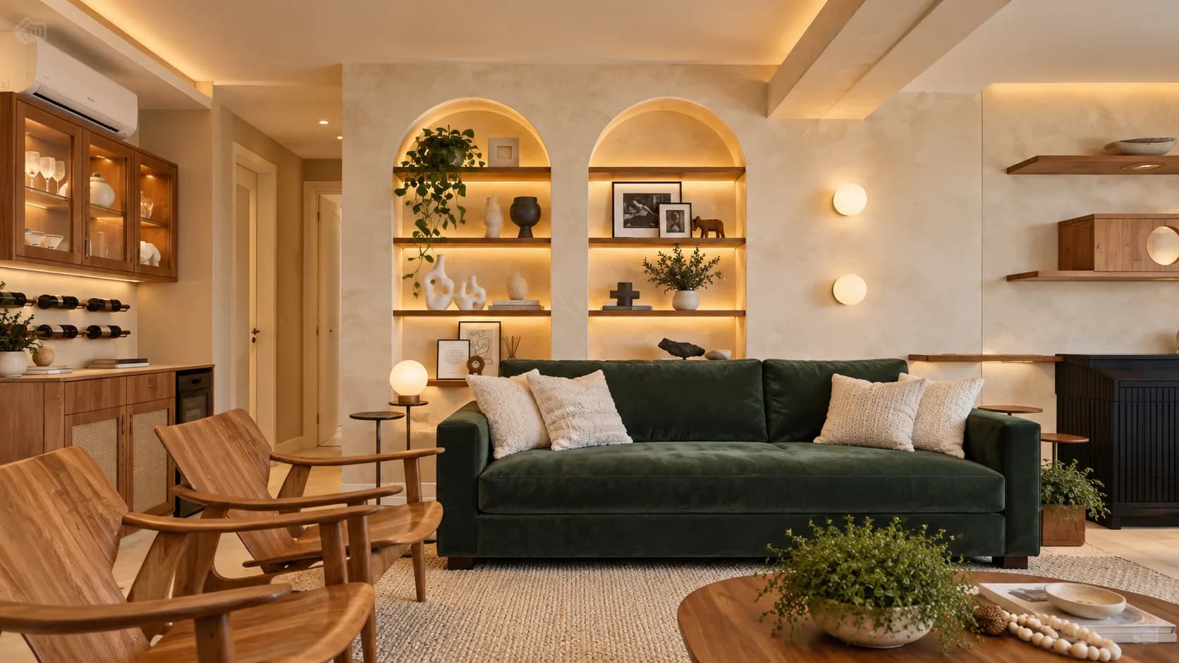 Projeto e realidade de um apartamento de 130m² que fizemos a reforma completa